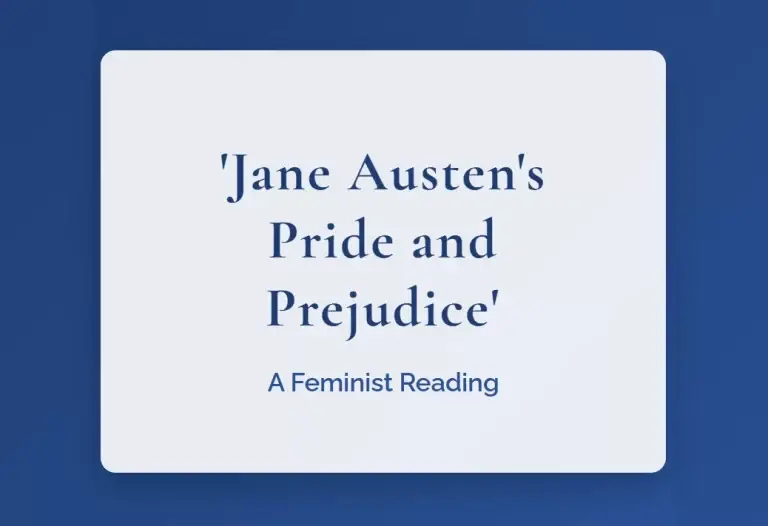 Jane Austen's Pride and Prejudice
