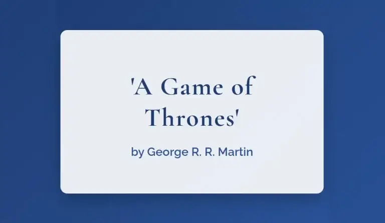 A game of thrones