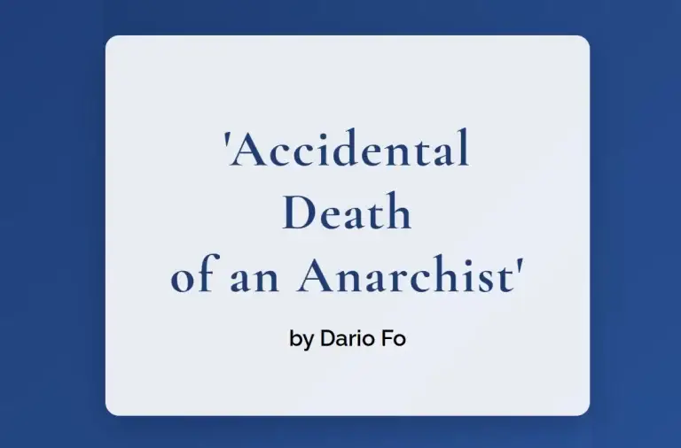 Accidental Death of an Anarchist