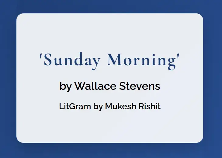 Sunday Morning