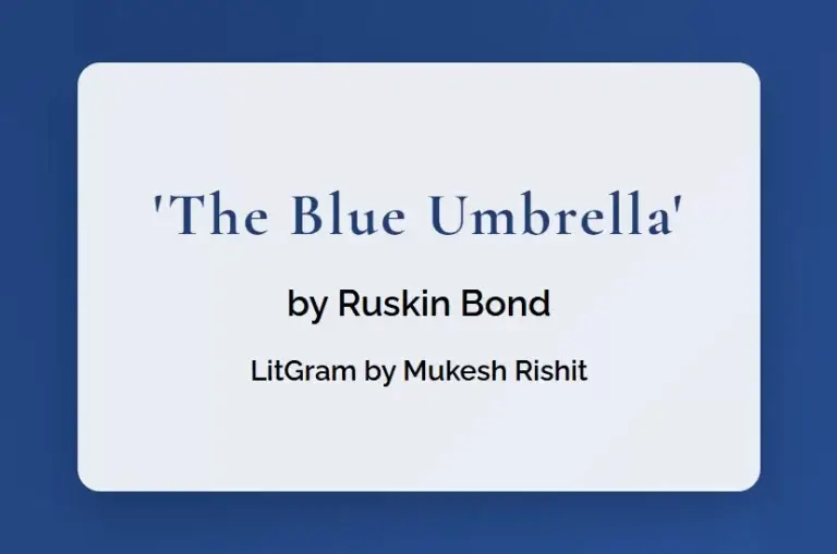 The Blue Umbrella