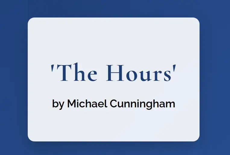 The Hours by Michael Cunningham