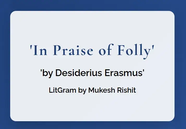 in praise of folly