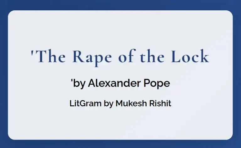 The Rape of the Lock