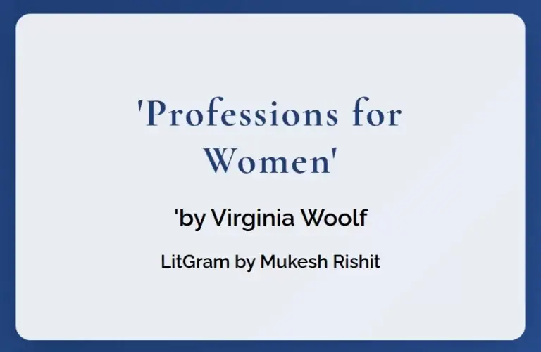 Professions for Women