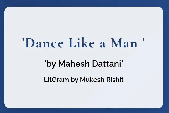 dance like a man