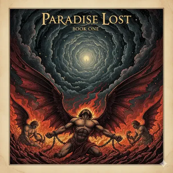 Paradise Lost Book 1 Analysis (Lines 1–124): Summary, Meaning, and Themes for RPSC First Grade English paradise lost book one lines 1 to 124
