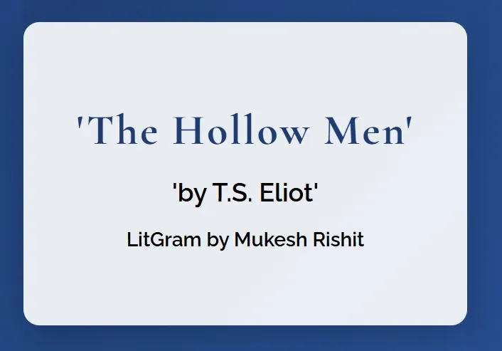 the hollow men